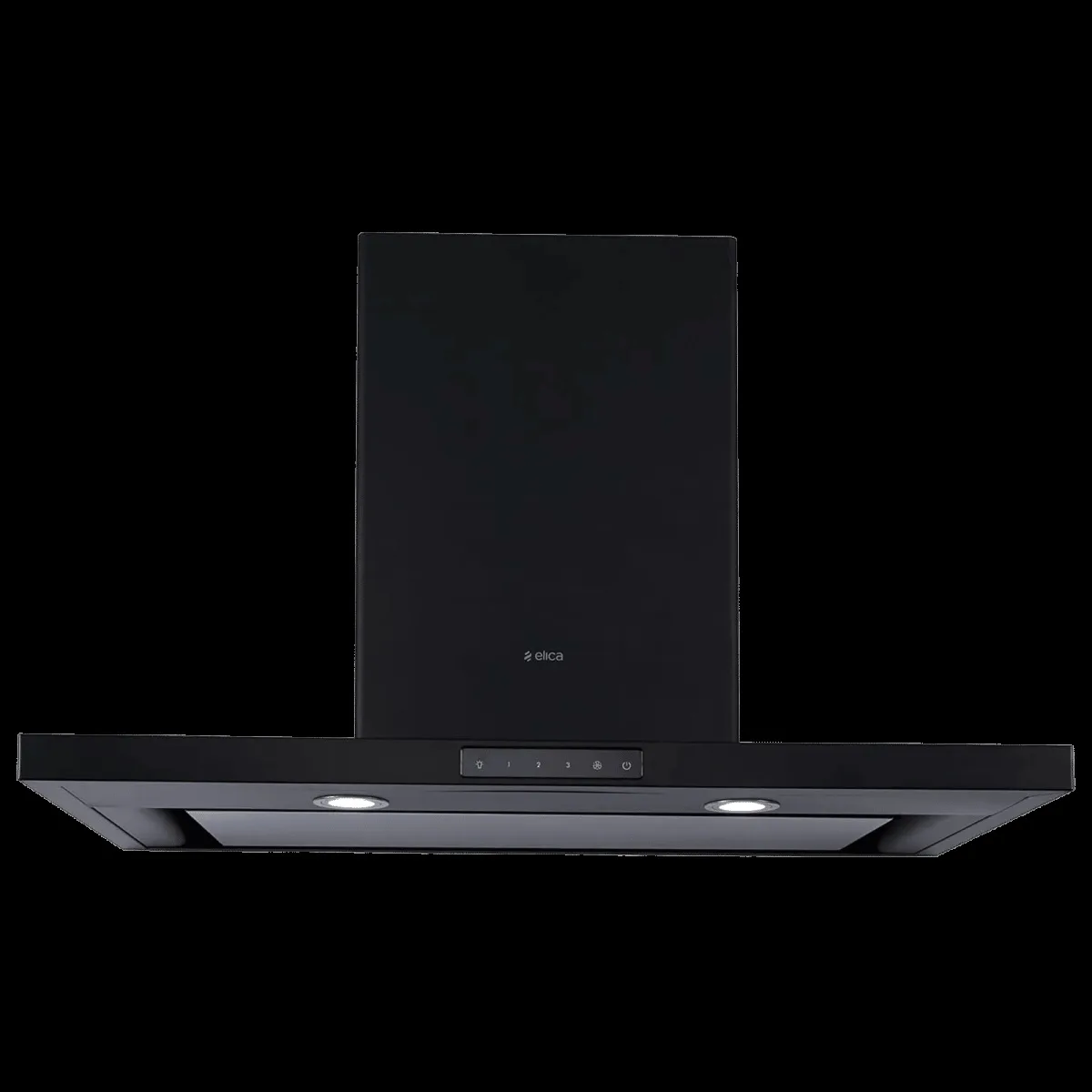 elica METEORITE ISLAND EDS PLUS 120cm 1220m3/hr Ducted Ceiling Mounted With 30% Noise Reduction (Black)