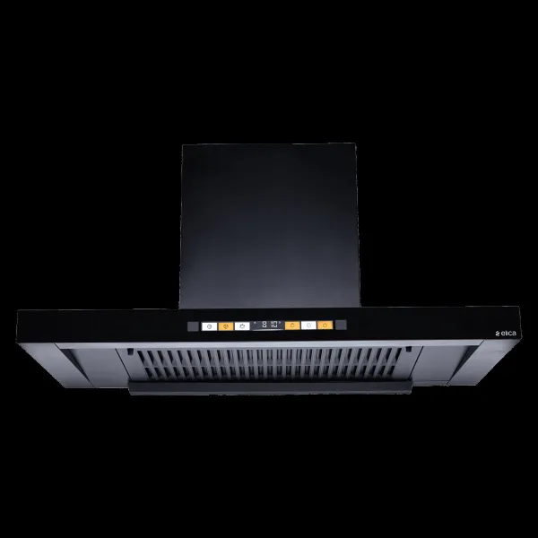 elica T90 MAX HS ORG FL HAC LTW MS NERO 90cm 1600m3/hr Ducted Auto Clean Wall Mounted Chimney with Motion Sensor (Black)