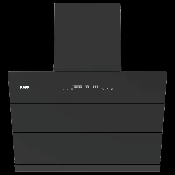 KAFF ALBURY75DC 75cm 1280m3/hr Ducted Auto Clean Wall Mounted Chimney with BLDC Motor (Black)
