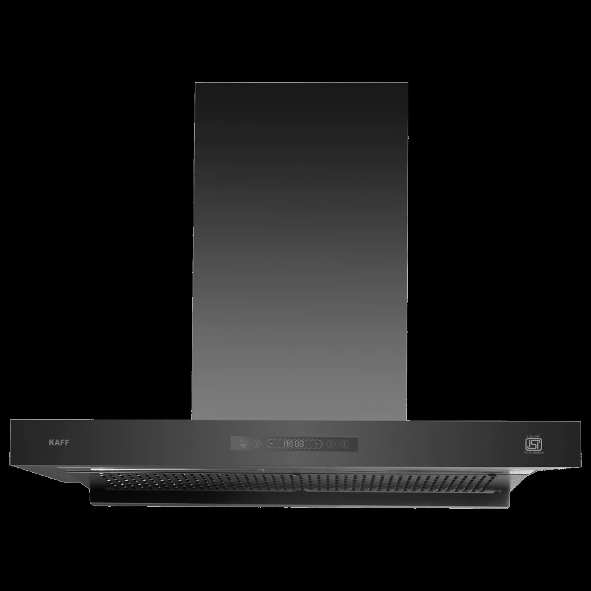 KAFF ASHPRO 75 DC 75cm 1400m3/hr Ducted Auto Clean Wall Mounted Chimney with Motion Sensor Control (Black)