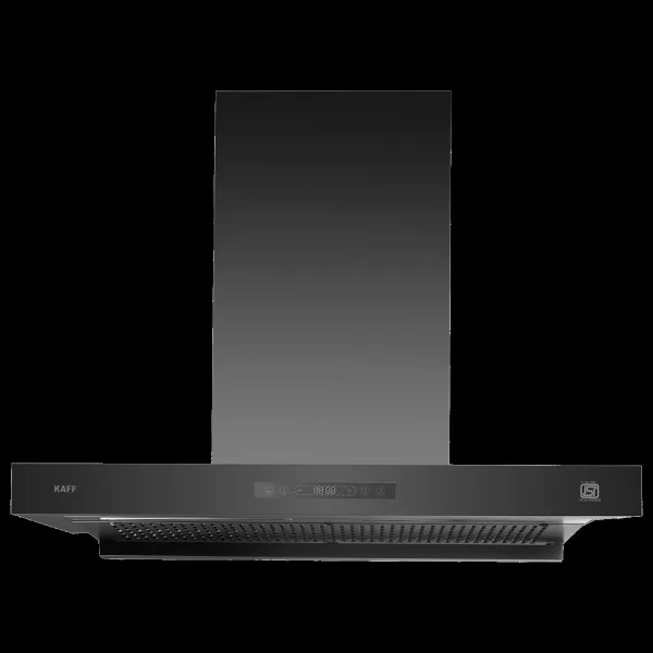 KAFF ASHPRO 75 DC 75cm 1400m3/hr Ducted Auto Clean Wall Mounted Chimney with Motion Sensor Control (Black)