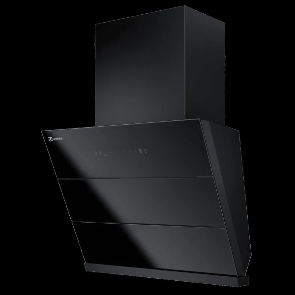 Electrolux 700 Series 60cm 821m3/hr Ducted Auto Clean Wall Mounted Chimney with Gesture Control (Black)
