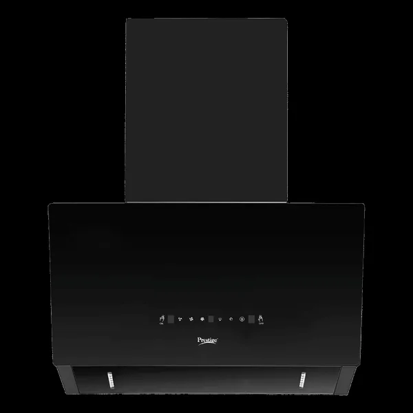 Prestige Provo Plus 60cm 1400m3/hr Ducted Auto Clean Wall Mounted Chimney with Revolutionary Motion Sensor (Black)