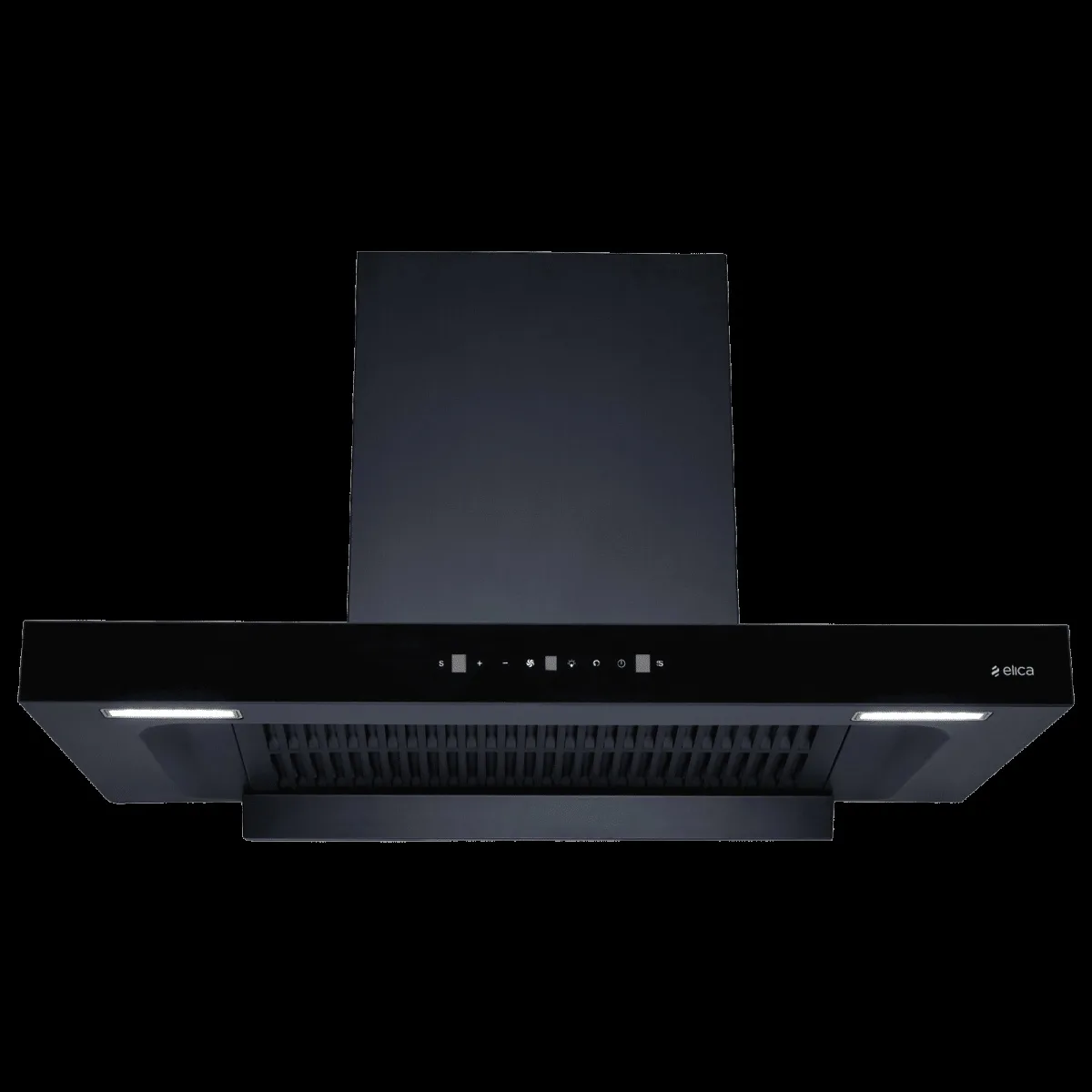 elica SPT MAX FL 900 BLDC 90cm 1500m3/hr Ducted Auto Clean Wall Mounted Chimney with Motion Sensor Control (Black)