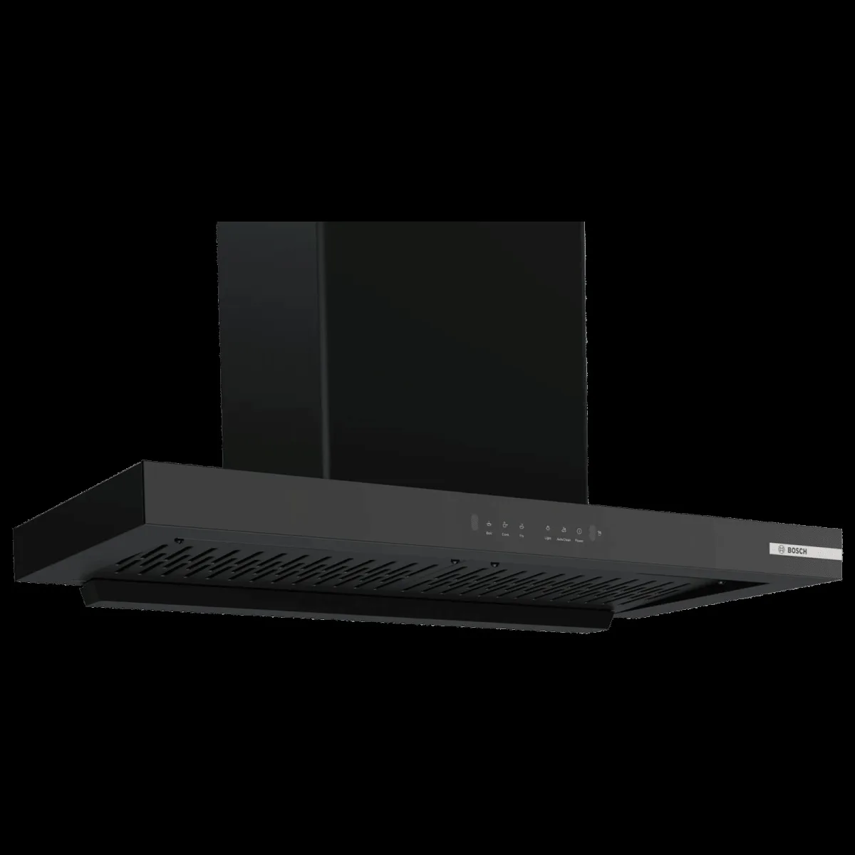 BOSCH Series 4 90cm 1300m3/hr Ducted Auto Clean Wall Mounted Chimney with Gesture Control (Black)