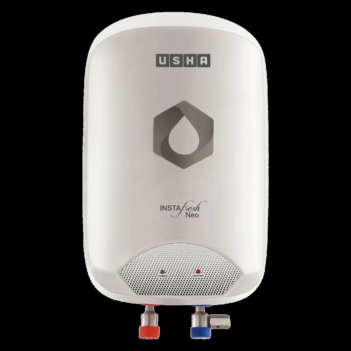 USHA Instafresh Neo 3 Litre Vertical Instant Geyser with Whirl Flow Technology (White)
