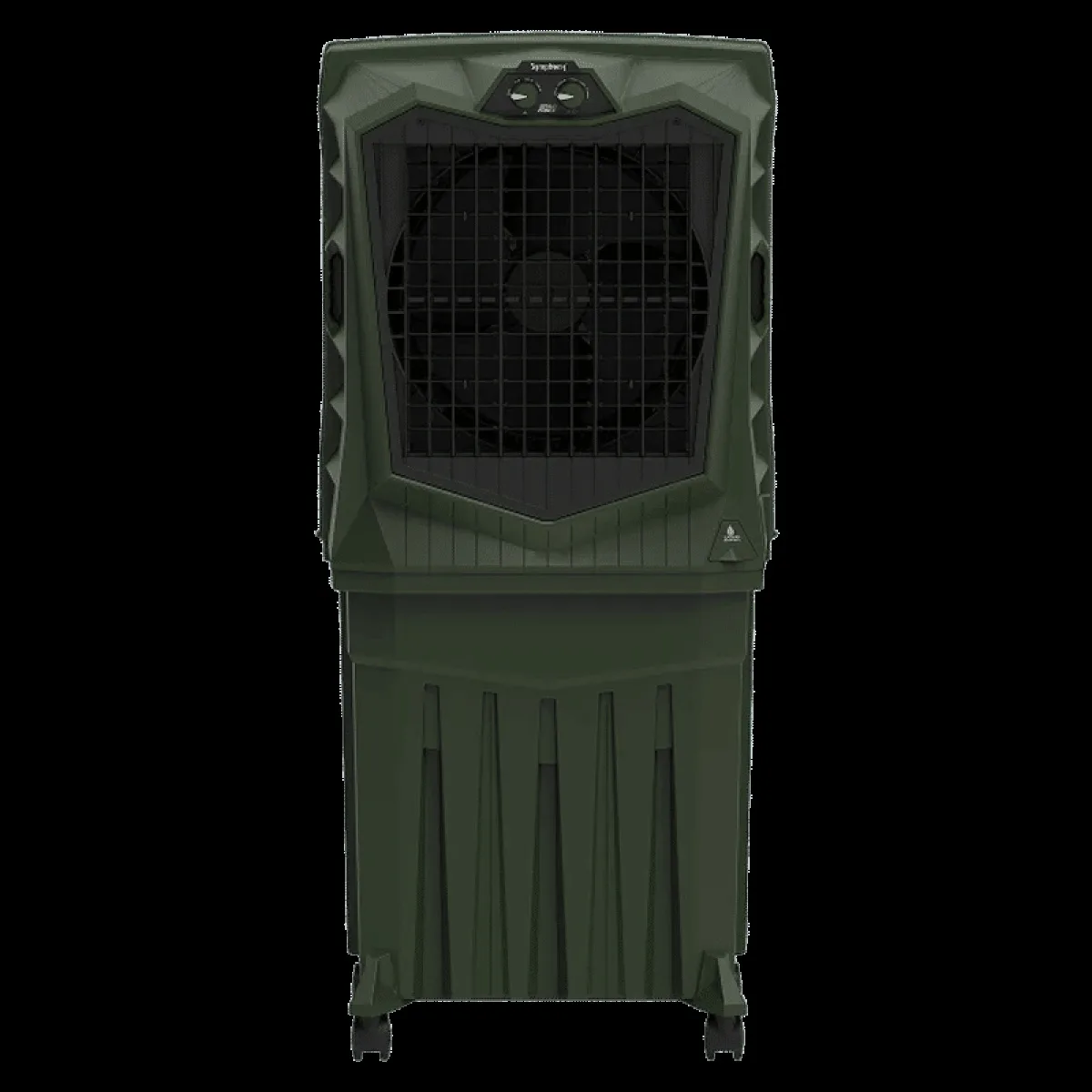 Symphony Air Force 90 80 Litres Desert Air Cooler with Auto Louver Movement (Inverter Compatible, Militry Green)