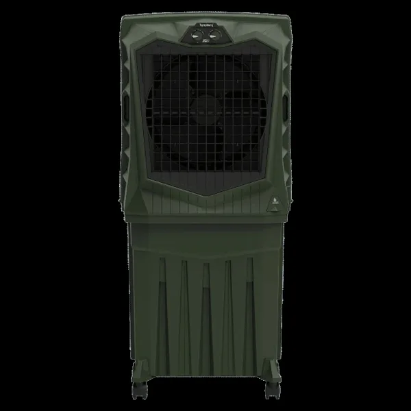 Symphony Air Force 90 80 Litres Desert Air Cooler with Auto Louver Movement (Inverter Compatible, Militry Green)