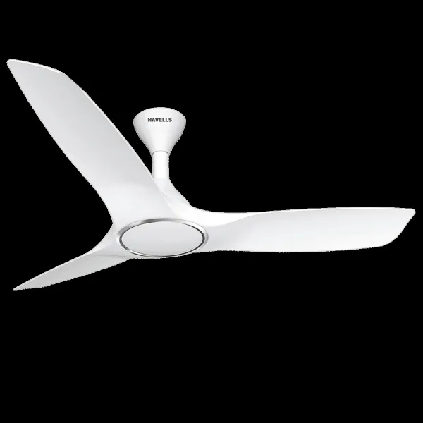 HAVELLS Stealth Air 5 Star 1200mm 3 Blade BLDC Motor Ceiling Fan with Remote (Double Ball Bearing, Pearl White)
