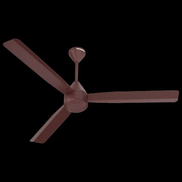 Crompton Energion Cromair 5 Star 1200mm 3 Blade BLDC Motor Ceiling Fan with Remote (Double Ball Bearing, Coffee Brown)