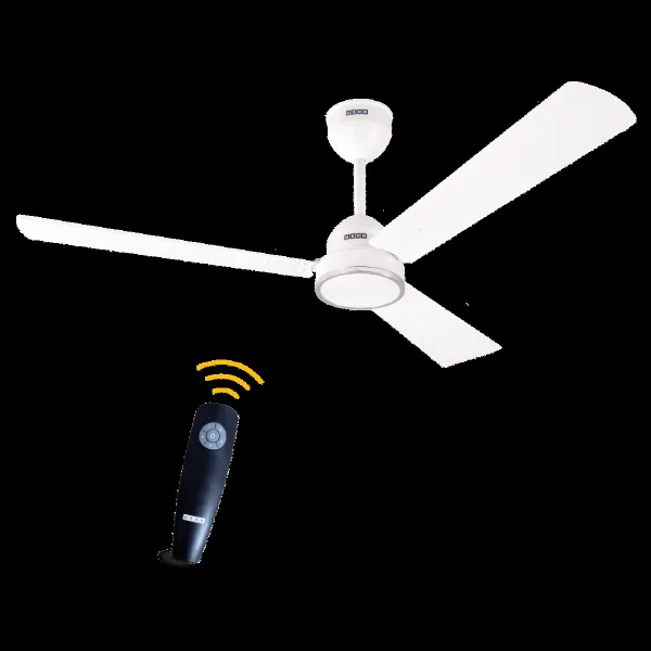 USHA AeroEdge 5 Star 1200mm 3 Blade BLDC Motor Ceiling Fan with Remote (Whisper Quiet Technology, Ivory)