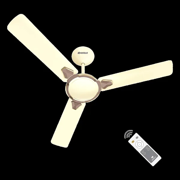 HAVELLS Equs 5 Star 1200mm 3 Blade BLDC Motor Ceiling Fan with Remote (Inverter Technology, Bianco Bronze)