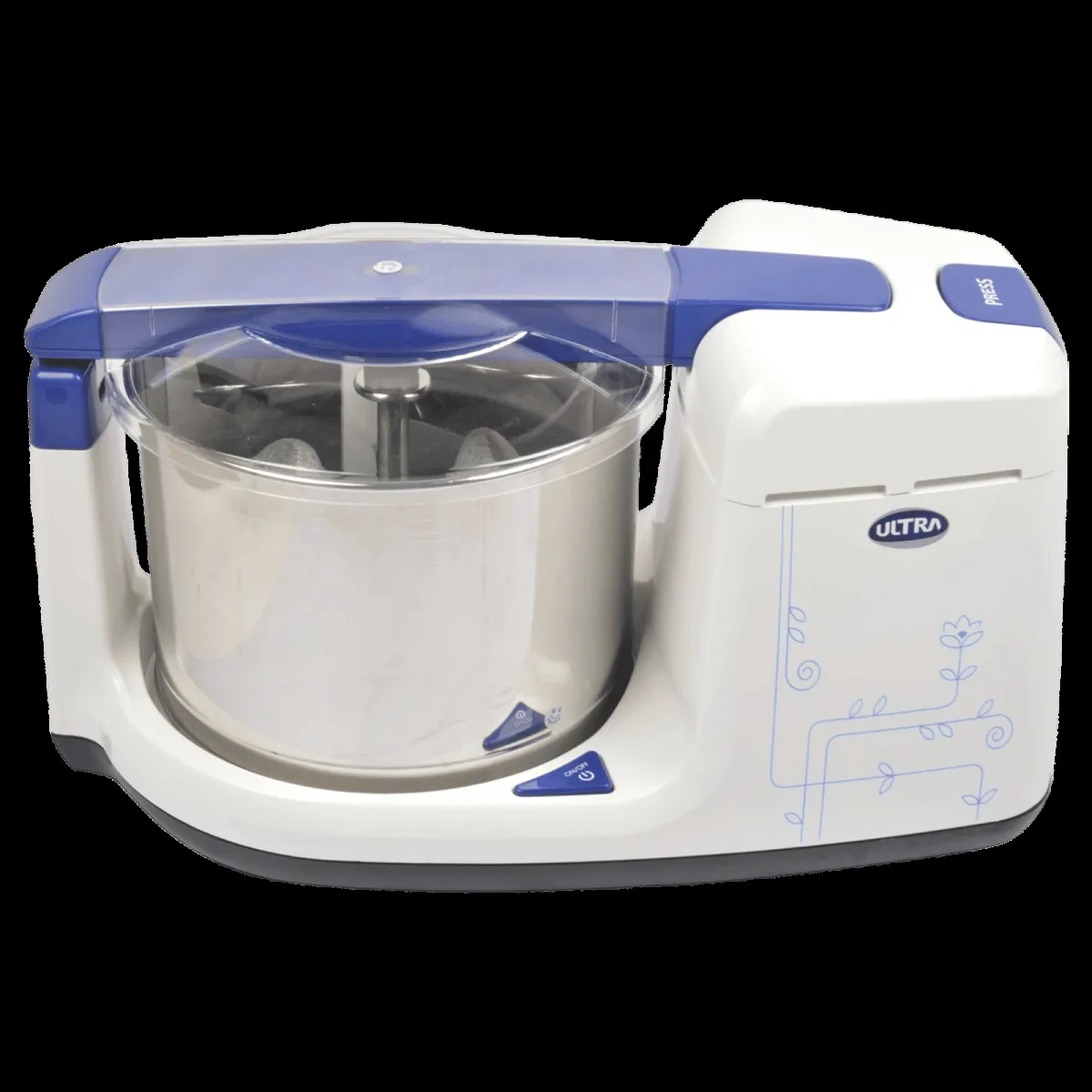Elgi Ultra Bigg Plus 2.5 Litres 2 Stones Wet Grinder (Multi Utility Drum, White)