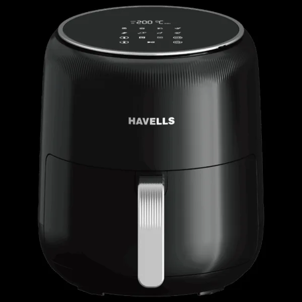 HAVELLS Prolife Neo 4.5L 1500 Watt Digital Air Fryer with Aero Crisp Technology (Black)