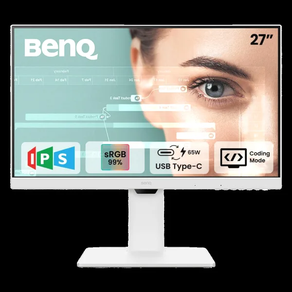 BenQ 68.58 cm (27 inch) Full HD IPS Panel LED Height Adjustable Monitor with 4W Inbuilt Speakers
