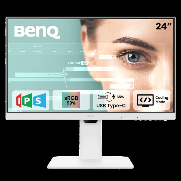 BenQ 60.45 cm (23.8 inch) Full HD IPS Panel LCD Height Adjustable Monitor with LED Backlight