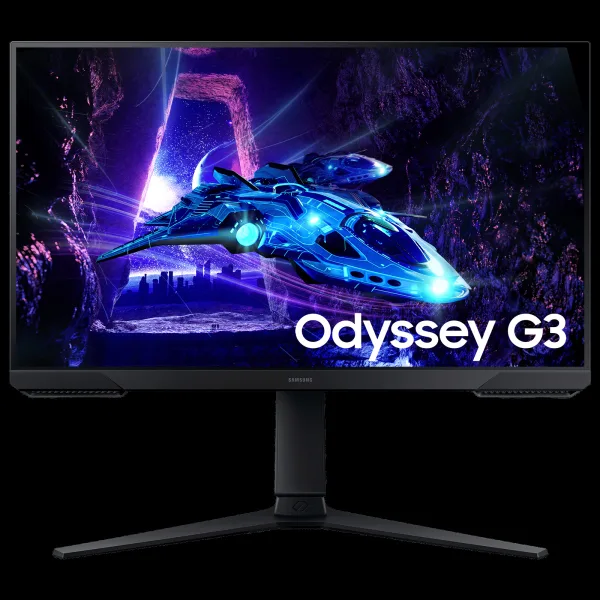 SAMSUNG Odyssey G3 60.96 cm (24 inch) Full HD VA Panel IPS Gaming Monitor with AMD Freesync