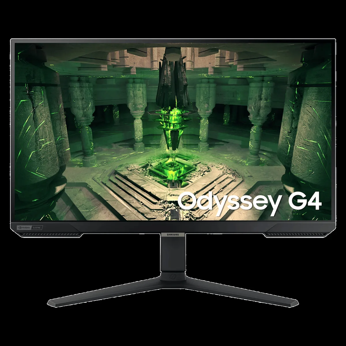 SAMSUNG Odyssey G4 68.6 cm (27 inch) Full HD IPS Panel Ultra Wide Height Adjustable Gaming Monitor with Flicker Free
