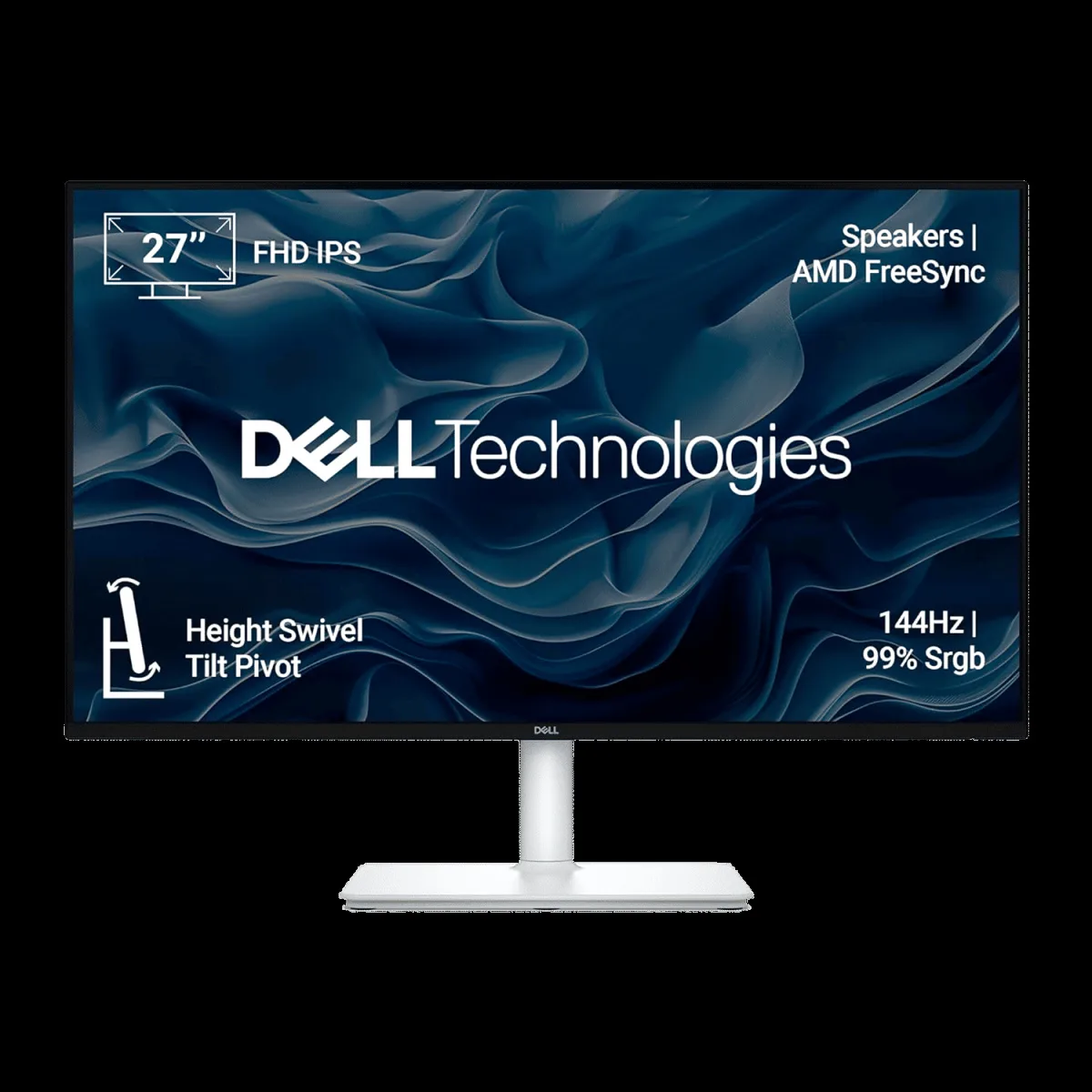 DELL Plus 68.58 cm (27 inch) Full HD IPS Panel Height Adjustable Monitor with TUV Rheinland 4-Star Eye Comfort