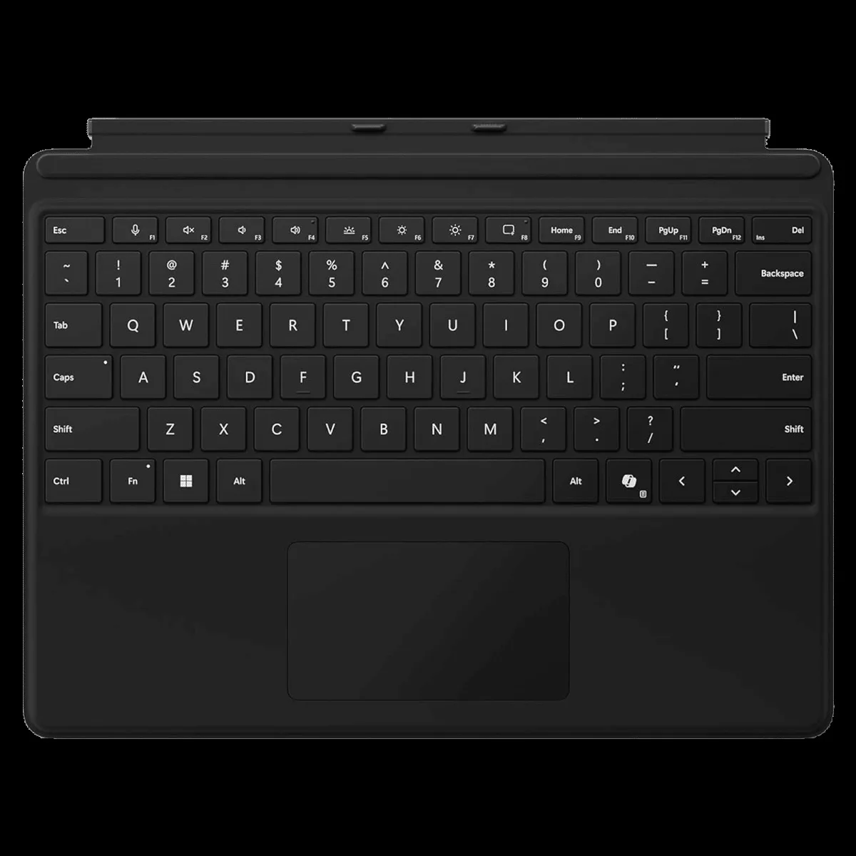 Microsoft EP2-01830 Wireless Keyboard Case for Surface Pro (11th Gen) with Copilot Key (Portable, Black)