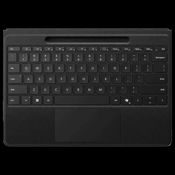 Microsoft EP2-01841 Wireless Keyboard Case for Surface Pro (11th Gen) with Pen Storage (78 Backlit Keys, Black)