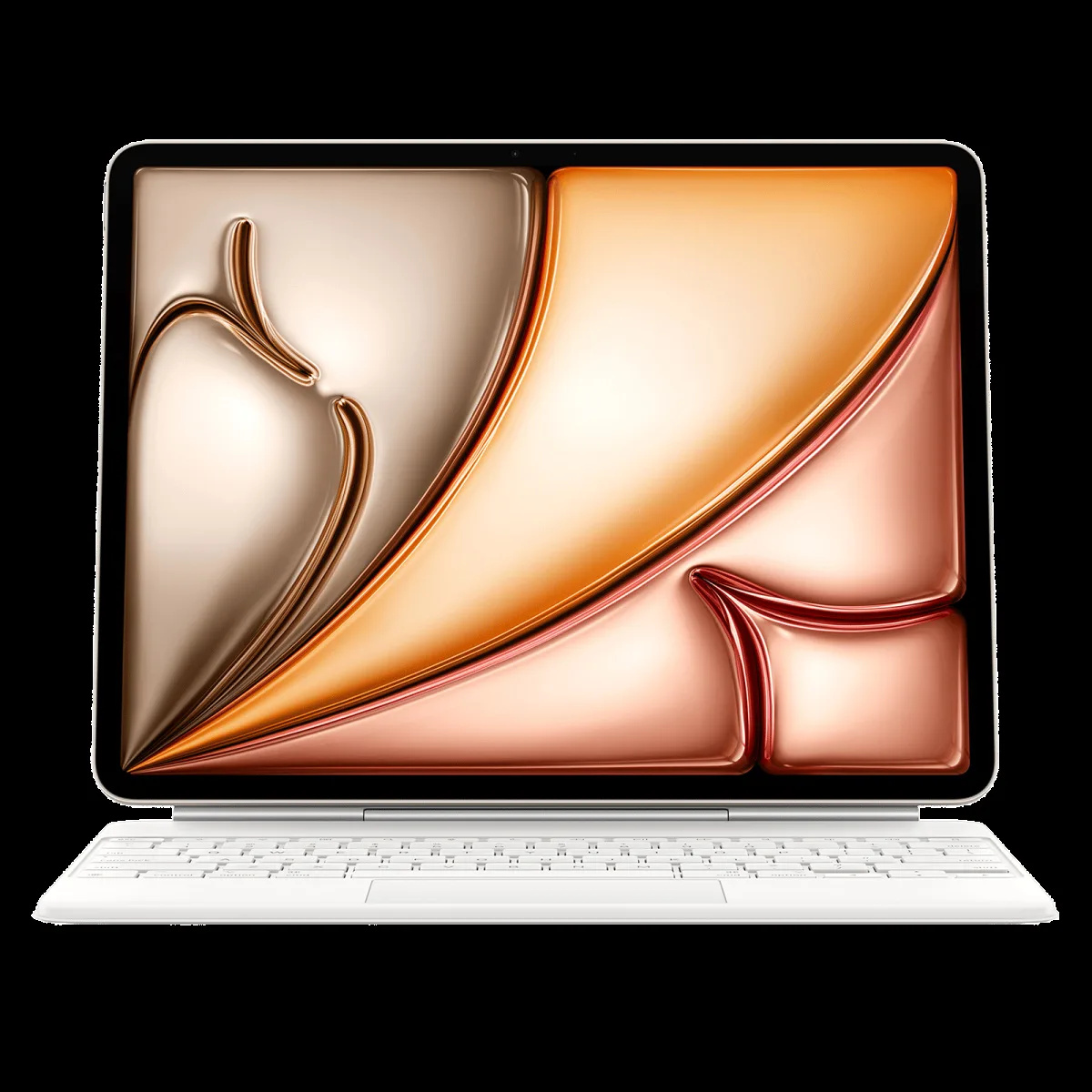 Apple Magic Keyboard for iPad Air 13 Inch (M3 & M2) with Touchpad (Multi Touch Gestures, White)