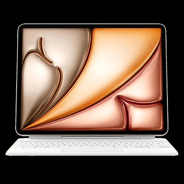 Apple Magic Keyboard for iPad Air 13 Inch (M3 & M2) with Touchpad (Multi Touch Gestures, White)