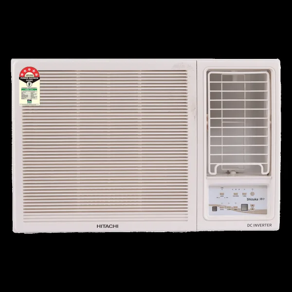 HITACHI Shizuka 1.5 Ton 5 Star Inverter Window AC (Copper Condenser, RAW518HIEO)