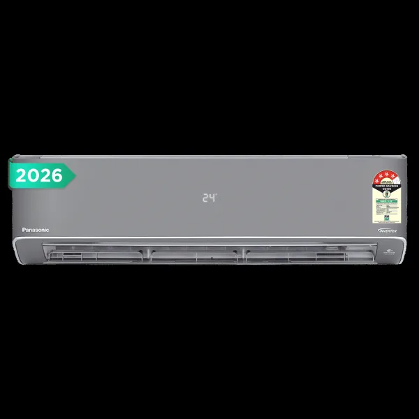 Panasonic WU 8 in 1 Convertible 1.5 Ton 4 Star Inverter Split Smart AC with Google & Alexa Voice Assistant (2026 Model, Copper Condenser, CS/CU-WU18CKY4XFM-P)