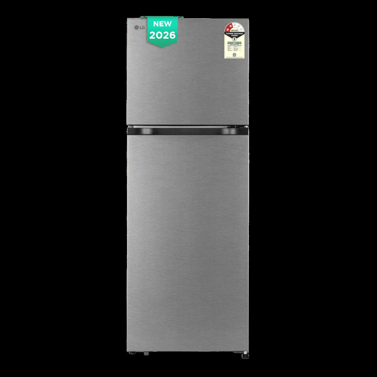 LG 251 Litres 2 Star Frost Free Double Door Refrigerator with Inverter Compressor (GLT2526WWDS, Dazzle Steel) (2026 Model)