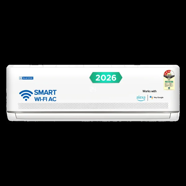 Blue Star M Series 5 in 1 Convertible 1.5 Ton 3 Star Inverter Split Smart AC with Voice Command Technology (2026 Model, Copper Condenser, IA318MXUS)