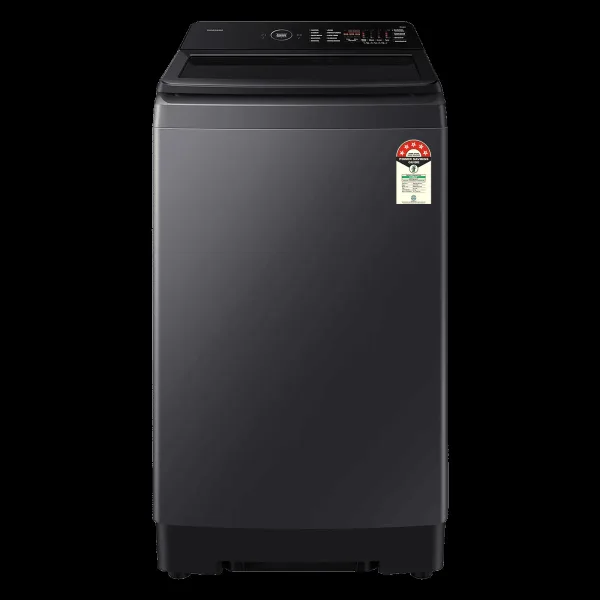 SAMSUNG 8 kg 5 Star Wi-Fi Inverter Fully Automatic Top Load Washing Machine (WA80F08S2CTL, AI VRT+ Technology, Deep Charcoal)