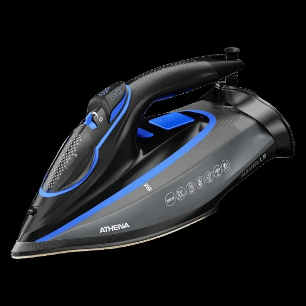 HAVELLS Athena 3000 Watts 320 ml  Steam Iron (Smart i-Sense, Black)