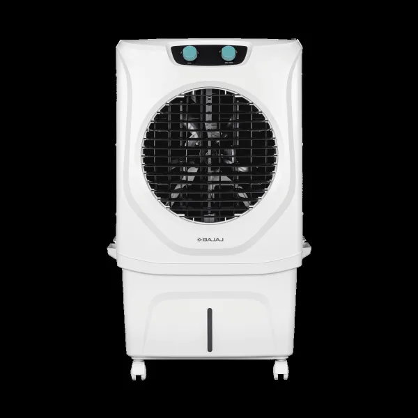 Bajaj Shield Series Chisel 74 Litres Desert Air Cooler with Turbo Fan Technology (4 Way Swing Deflection, White)