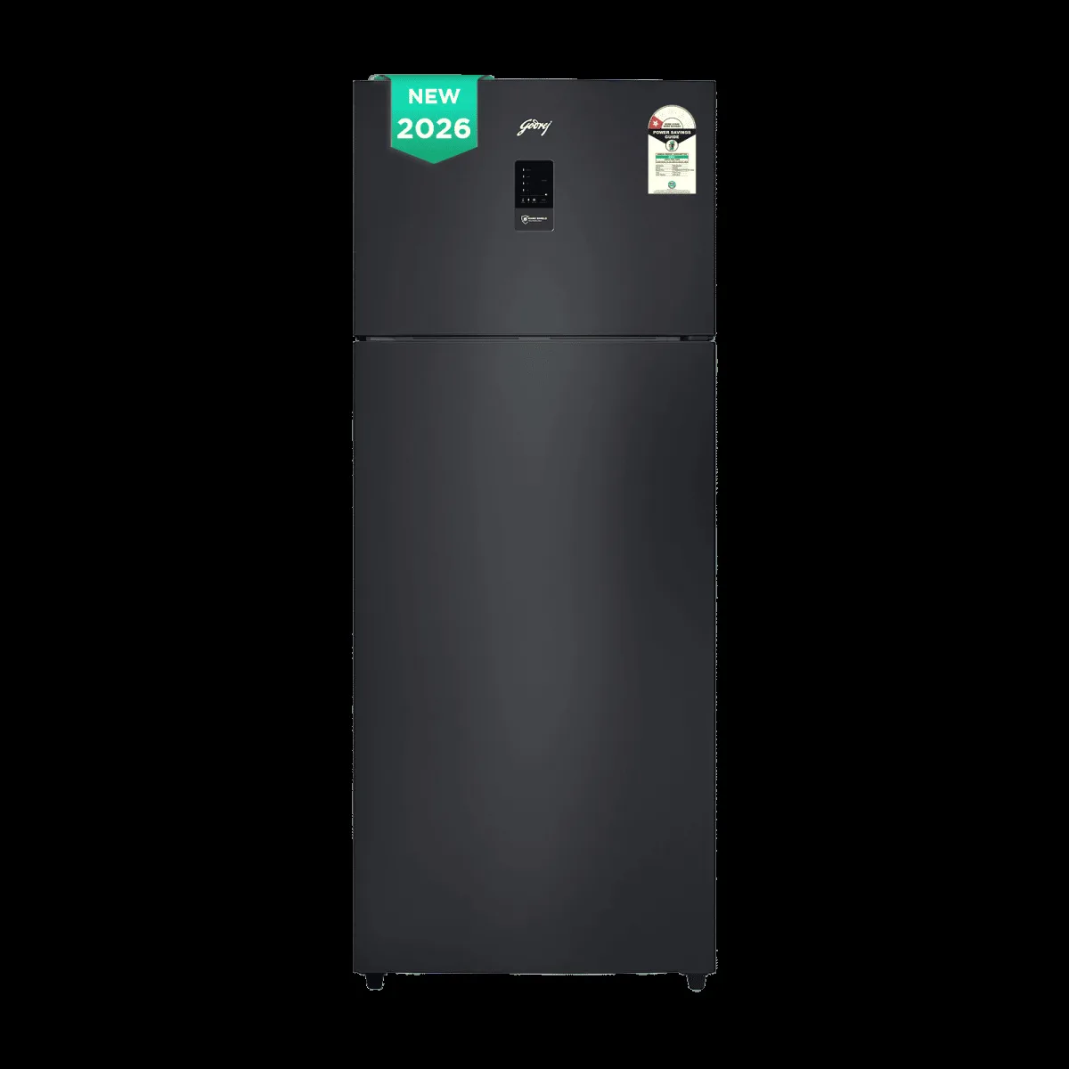 Godrej Regalis 436 Litres 1 Star Frost Free Double Door Refrigerator with Nano Shield Technology (52141501SD03996, Matt Black) (2026 Model)