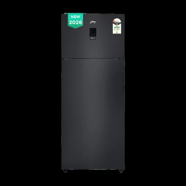 Godrej Regalis 436 Litres 1 Star Frost Free Double Door Refrigerator with Nano Shield Technology (52141501SD03996, Matt Black) (2026 Model)