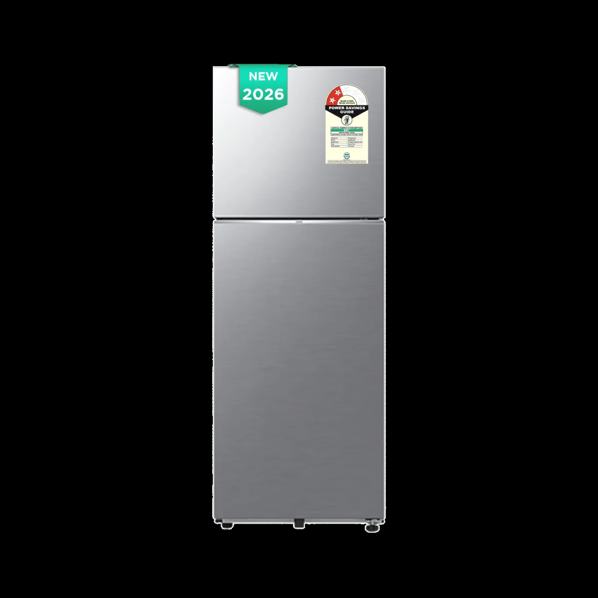 Samsung RT34 330 Litres 2 Star Frost Free Double Door Smart Wifi Enabled Convertible Refrigerator with Twin Cooling Plus Technology (RT34HG5A42S8HL, Elegant Inox) (2026 Model)