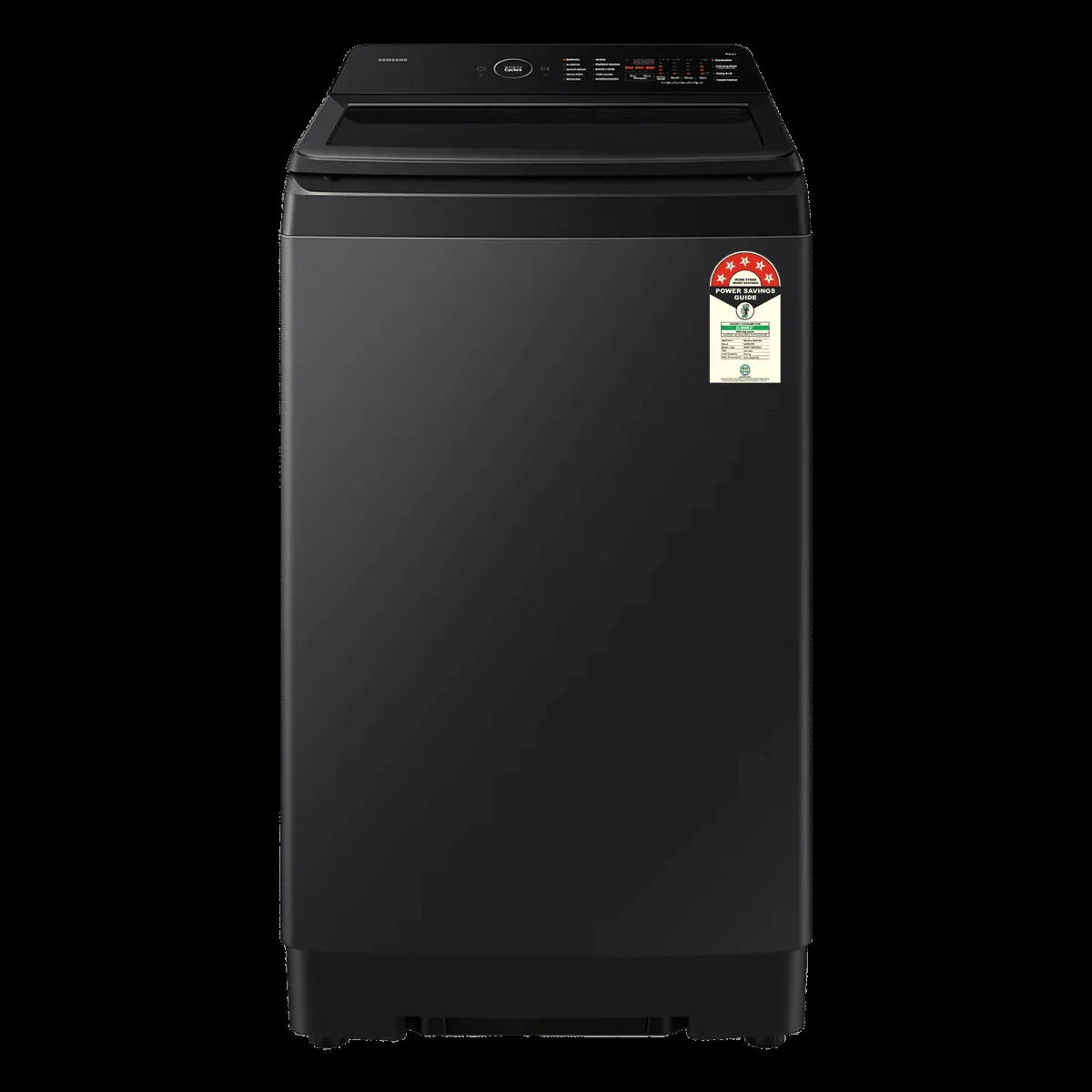 SAMSUNG 10 kg 5 Star Wi-Fi Inverter Fully Automatic Top Load Washing Machine (WA80F10E2CTL, AI VRT+ Technology, Deep Charcoal)