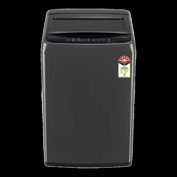 LG 7.5 kg 5 Star Inverter Fully Automatic Top Load Washing Machine (T75VBMB1S.ABMQEIL, In-Built Heater, Middle Black)