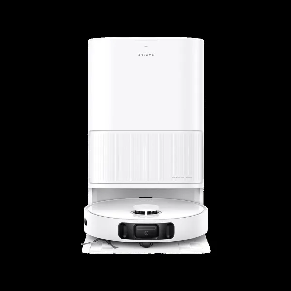 DREAME D20 Ultra Robotic Vacuum Cleaner & Mop with Duo Scrub Cleaning (Voice Control, White)