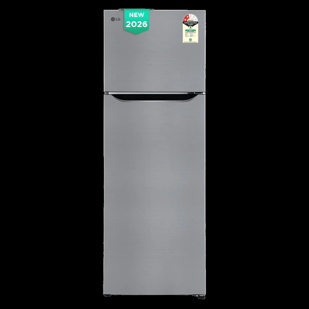 LG 288 Litres 2 Star Frost Free Double Door Convertible Refrigerator with Smart Diagnosis (GLT2926PDPZ, Shiny Steel) (2026 Model)
