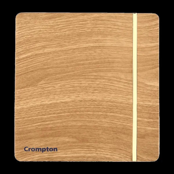 Crompton Mountair New 6 Inch 150mm Exhaust Fan (Silent Operation, Wooden)