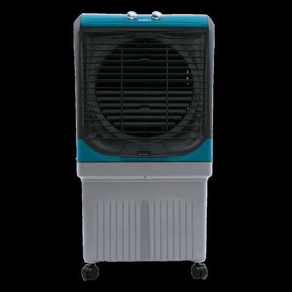 Symphony Maxwind 100EX 100 Litres Desert Air Cooler with CFD Technology (Inverter Compatible, Grey & Blue)