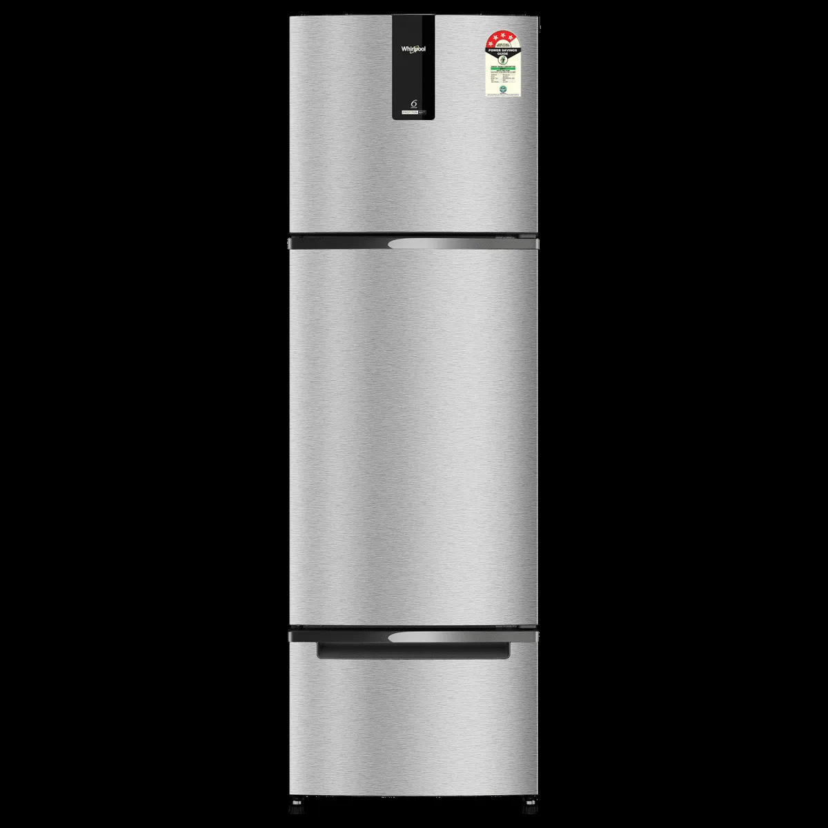 Whirlpool Protton Nxt 250 Litres 4 Star Frost Free Triple Door Refrigerator with Microblock Technology (22371, Silver)
