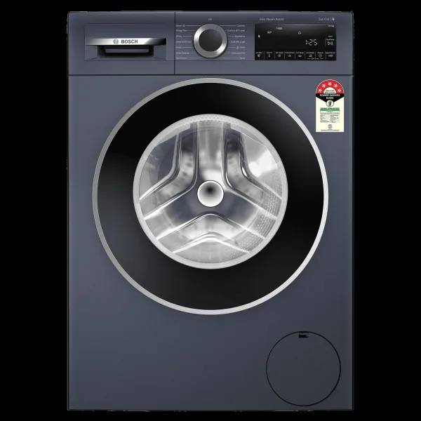 BOSCH 10 kg 5 Star Fully Automatic Front Load Washing Machine (Series 6, WGA254ZPIN, EcoSilence Drive, Dark Lake)