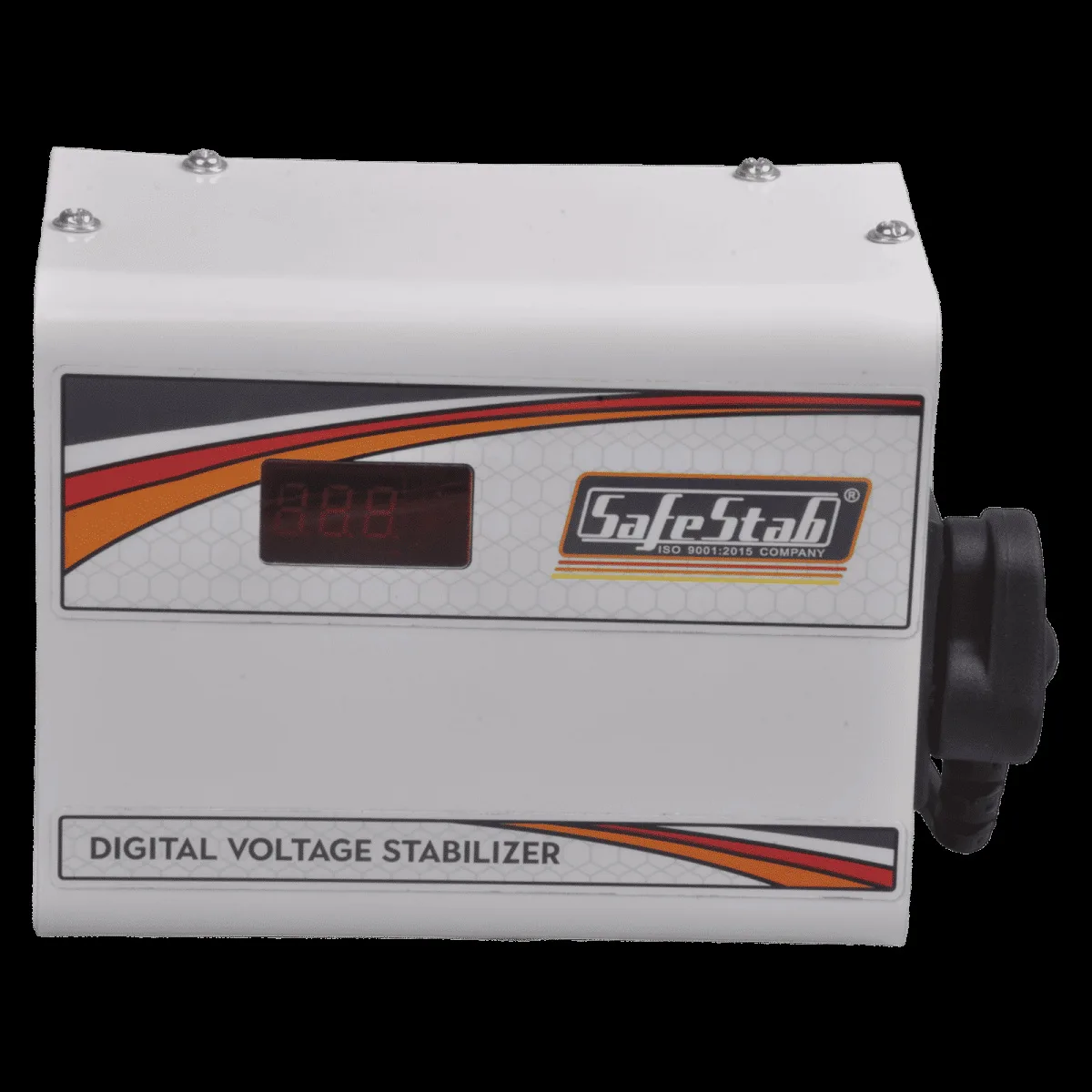 SafeStab Multi 50 2 Amps Voltage Stabilizer For 108cm (43") TV or 300 Liters Refrigerator (White)