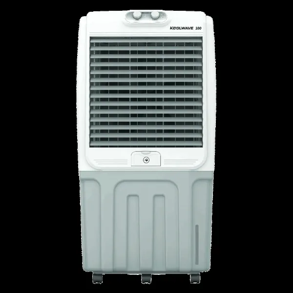 HAVELLS KoolWave 100 Litres Desert Air Cooler with Thermal Overload Protection (Inverter Compatible, White & Grey)