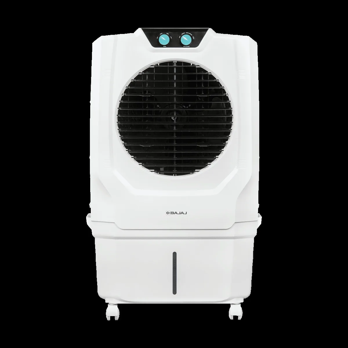 Bajaj Shield Series Specter 56 Litres Desert Air Cooler with Turbo Fan Technology (4 Way Swing Deflection, White)