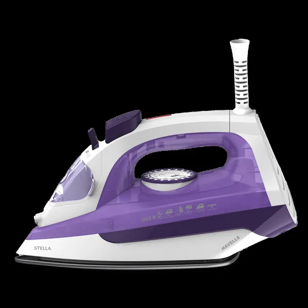 HAVELLS Stella 2000 Watts 220ml Steam Iron (Vertical & Horizontal Steam Burst, Purple)