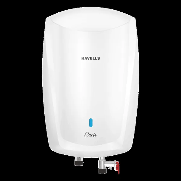 HAVELLS Carlo 5 Litre Vertical Instant Geyser with Heavy Duty Heating Element (White)